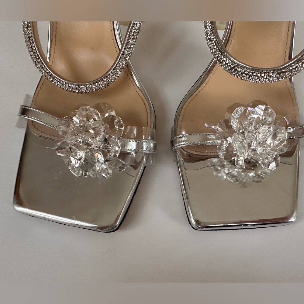 Mach & Mach Crystal Flower slide sandal - Picture 15 of 16